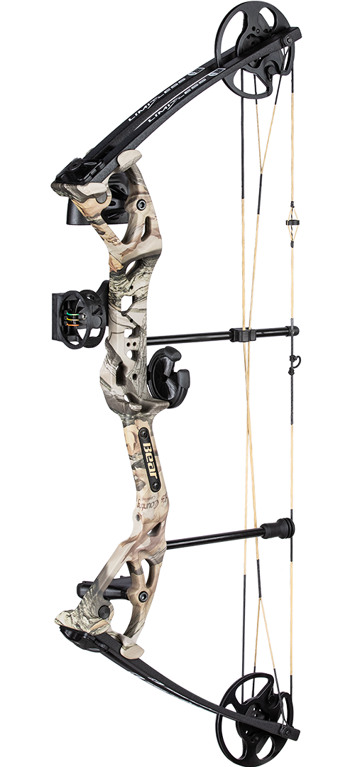 Bear Limitless RTH Compound Bow - Youth Compound Bow - Beginner Bow and Arrow - Beginner Archery - Beginner Compound Bow