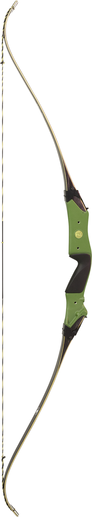 Bear Mag Riser - RH - Moss Green Traditional Bow - Adult_12