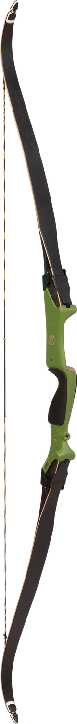 Bear Mag Riser - RH - Moss Green Traditional Bow - Adult_15