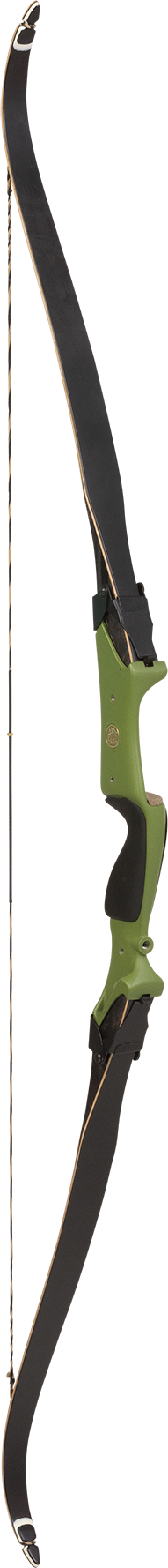 Bear Mag Riser - RH - Moss Green Traditional Bow - Adult_15