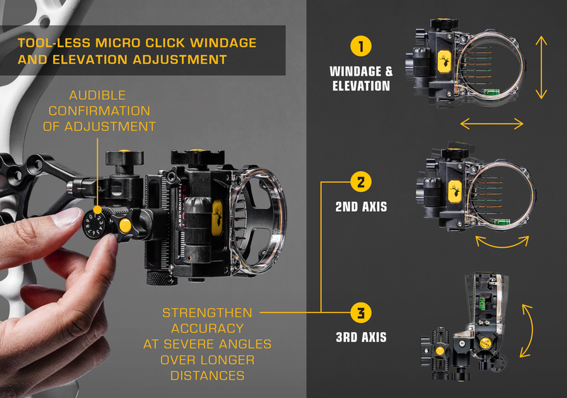 Trophy Ridge React Pro 7 Pin Bow Sight