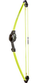 Bear Archery Spark Youth Bow Set - Bear Youth Bow - Green Youth Bow