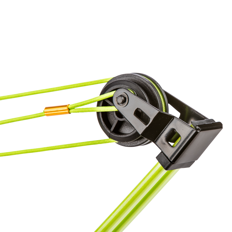 Bear Archery Spark Youth Bow Set - Bear Youth Bow - Green Youth Bow