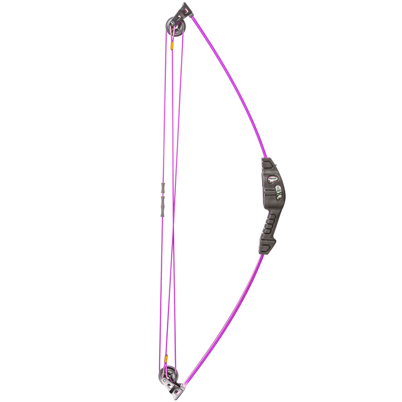 Bear Archery Spark Youth Bow Set - Bear Youth Bow - Purple Youth Bow