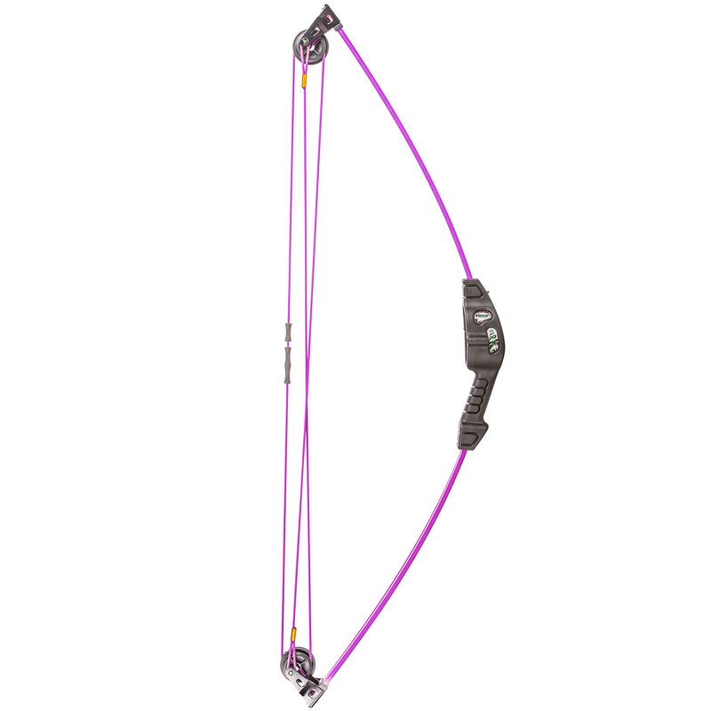 Bear Spark Set - Flo Purple Youth Archery Bow Set_2