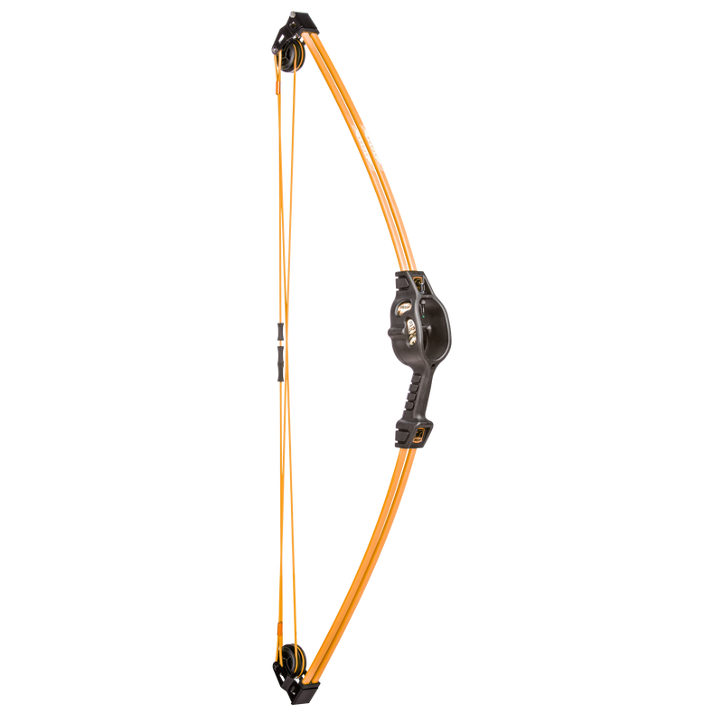 Bear Spark Set - Flo Orange Youth Archery Bow Set_2